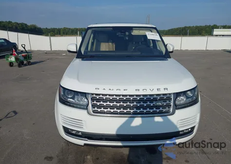 2016 Land Rover Range Rover 3.0L V6 Turbocharged Diesel Hse Td6 from USA, damaged, VIN SALGS2KF4GA263353